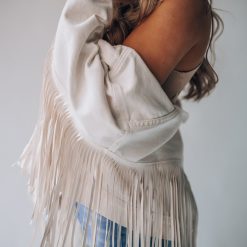 Southern Alternative Into The World Fringe Denim Jacket