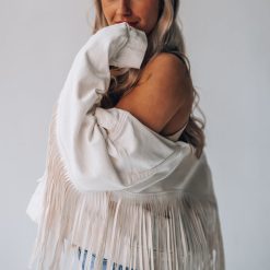 Southern Alternative Into The World Fringe Denim Jacket