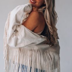 Southern Alternative Into The World Fringe Denim Jacket