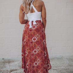 Southern Alternative Clothing Desert Floral Wrap Midi Skirt 3 Southern Alternative Clothing Desert Floral Wrap Midi Skirt