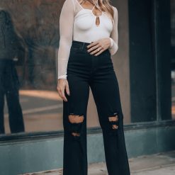 Southern Alternative Marlowe Mesh Halter Bodysuit 7 Southern Alternative Marlowe Mesh Halter Bodysuit