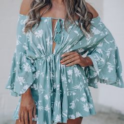 Southern Alternative Andie Floral Romper