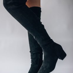 Southern Alternative Bianca OTK Boots (Black) Clothing