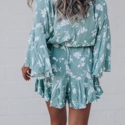 Southern Alternative Andie Floral Romper