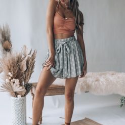 Southern Alternative Mid Day Crop Top (Peach) Blouses + Tops 3 Southern Alternative Mid Day Crop Top (Peach) Blouses + Tops