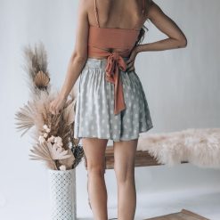 Southern Alternative Mid Day Crop Top (Peach) Blouses + Tops 5 Southern Alternative Mid Day Crop Top (Peach) Blouses + Tops