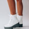 Southern Alternative Midnight Hour Boots (White) Clothing