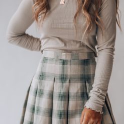 Southern Alternative Simone Plaid Pleat Skirt 10 Southern Alternative Simone Plaid Pleat Skirt