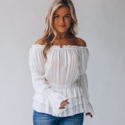 Southern Alternative Blouses + Tops Josie Off Shoulder Top