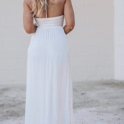Southern Alternative Clothing Santana Maxi Top (Off White)