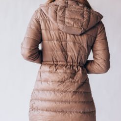 Southern Alternative Jackets Manhattan Puffer Jacket (Taupe)