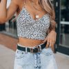 Southern Alternative Ronnie Leopard Crop Top Crop Tops