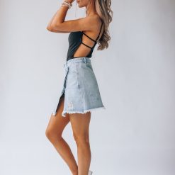 Southern Alternative Come Away With Me Denim Skirt Skirts
