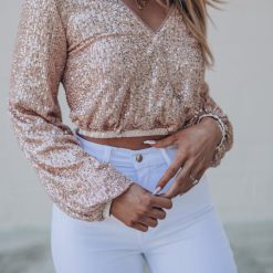 Southern Alternative Clothing Shine On Sequin Blouse 6 Southern Alternative Clothing Shine On Sequin Blouse