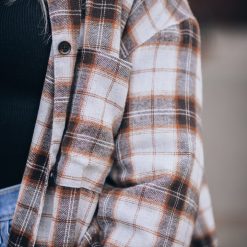 Southern Alternative Mountain Nights Plaid Shacket (Brown) 4 Southern Alternative Mountain Nights Plaid Shacket (Brown)