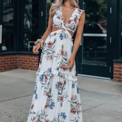 Southern Alternative Monarch Floral Maxi Dress Dresses
