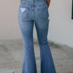 Southern Alternative Santa Cruz Distressed Bell Bottoms Clothing