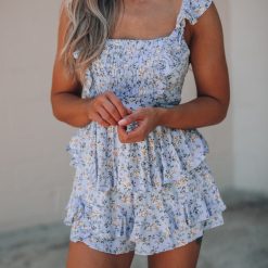 Southern Alternative Never Forget You Floral Romper Clothing