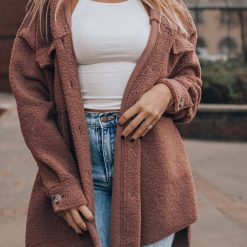 Southern Alternative Clothing The Teddy Jacket (Mauve)