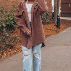 Southern Alternative Clothing The Teddy Jacket (Mauve) 2 Southern Alternative Clothing The Teddy Jacket (Mauve)