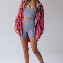 Southern Alternative Vanessa Fleece Button Up Jacket (Berry) 16 Southern Alternative Vanessa Fleece Button Up Jacket (Berry)