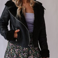 Southern Alternative Per-Suede Me Sherpa Jacket Jackets