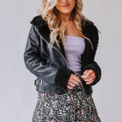 Southern Alternative Per-Suede Me Sherpa Jacket Jackets