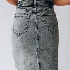 Southern Alternative Off To The Rodeo Denim Skirt