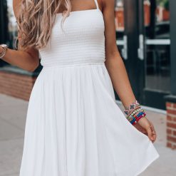 Southern Alternative Dresses Natasha Mini Dress (Ivory) 4 Southern Alternative Dresses Natasha Mini Dress (Ivory)