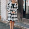 Southern Alternative Back To Business Plaid Coat