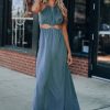 Southern Alternative Dresses Blissful Cut Out Maxi Dress