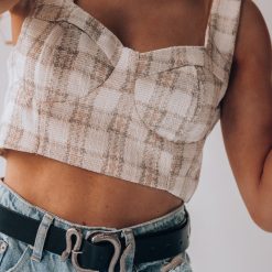 Southern Alternative Elton Plaid Crop Top Crop Tops 2 Southern Alternative Elton Plaid Crop Top Crop Tops