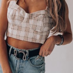 Southern Alternative Elton Plaid Crop Top Crop Tops 3 Southern Alternative Elton Plaid Crop Top Crop Tops