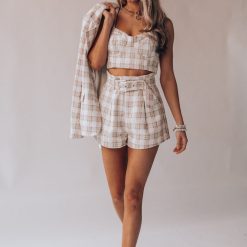 Southern Alternative Elton Plaid Crop Top Crop Tops 10 Southern Alternative Elton Plaid Crop Top Crop Tops