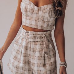 Southern Alternative Elton Plaid Crop Top Crop Tops 12 Southern Alternative Elton Plaid Crop Top Crop Tops