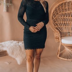 Southern Alternative Ivy Lace Long Sleeve Dress Clothing