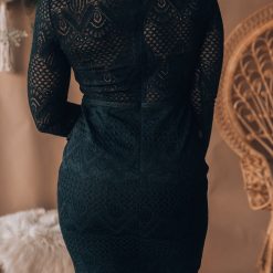 Southern Alternative Ivy Lace Long Sleeve Dress Clothing
