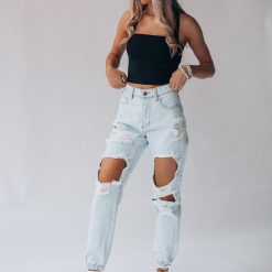 Southern Alternative Heartbreaker Knit Crop Top (Black) Blouses + Tops 2 Southern Alternative Heartbreaker Knit Crop Top (Black) Blouses + Tops