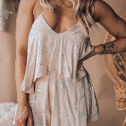 Southern Alternative Starlet Romper (Nude)