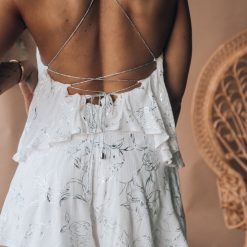 Southern Alternative Starlet Romper (White) Clothing 5 Southern Alternative Starlet Romper (White) Clothing