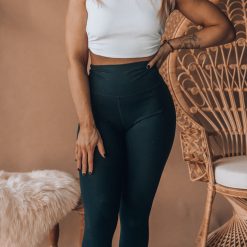 Southern Alternative Blouses + Tops Bexley Ribbed Cutout Crop Top (Off White)