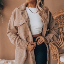 Southern Alternative The Teddy Jacket (Taupe) 3 Southern Alternative The Teddy Jacket (Taupe)