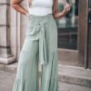 Southern Alternative Rhea Wide Leg Pants (Sage)