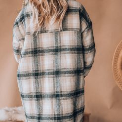 Southern Alternative Clothing Feel My Love Plaid Shacket 2 Southern Alternative Clothing Feel My Love Plaid Shacket