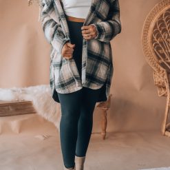 Southern Alternative Clothing Feel My Love Plaid Shacket 4 Southern Alternative Clothing Feel My Love Plaid Shacket