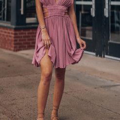 Southern Alternative Thalia Mini Dress (Berry) Dresses 2 Southern Alternative Thalia Mini Dress (Berry) Dresses