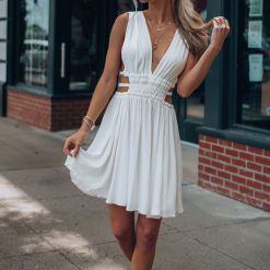 Southern Alternative Thalia Mini Dress (Ivory) 7 Southern Alternative Thalia Mini Dress (Ivory)