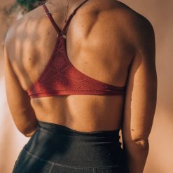 Southern Alternative Diamonds Are Forever Bralette (Berry)