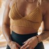 Southern Alternative Dreamer Lace Bralette (Ochre) Clothing