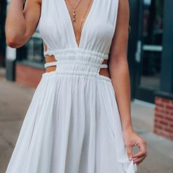 Southern Alternative Thalia Mini Dress (Ivory) 4 Southern Alternative Thalia Mini Dress (Ivory)